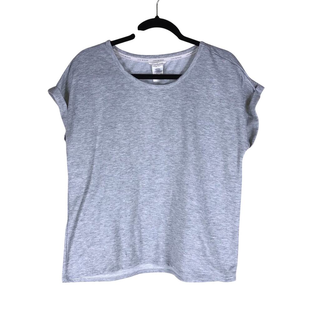 Lucky Brand T-Shirt Women’s Large Short Sleeve Cuffed Casual Lightweight Tee